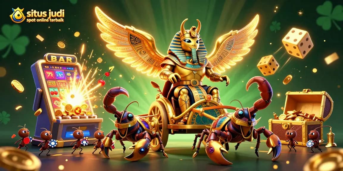 Menangkan jackpot di situs judi slot online terbaik dengan mesin slot yang memukau dan penghargaan besar!