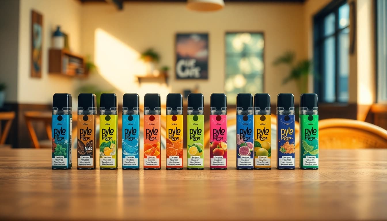 Explore delicious pyne pod flavors showcased in a vibrant café setting with bright lighting.