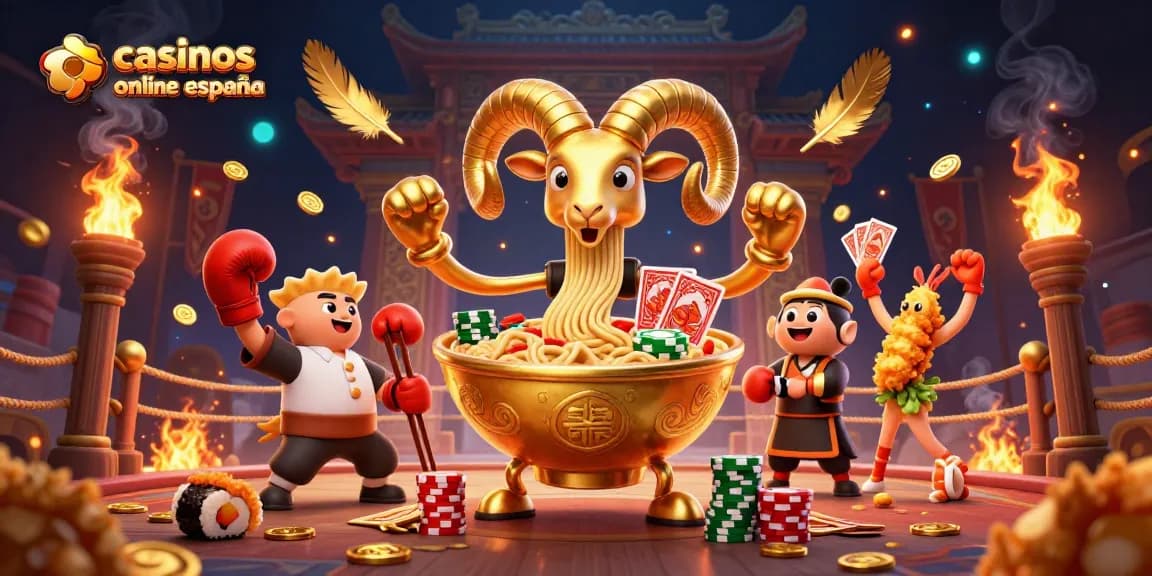 Disfruta de la emoción de los casinos online en España en una animada ilustración 3D.