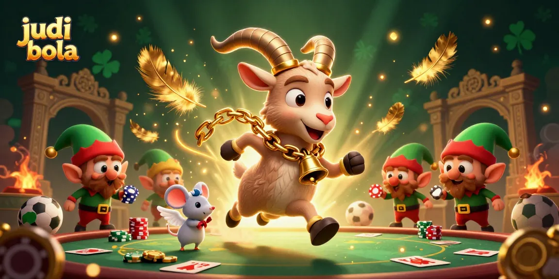 Bet on judi bola with festive characters in a horror-themed holiday casino.