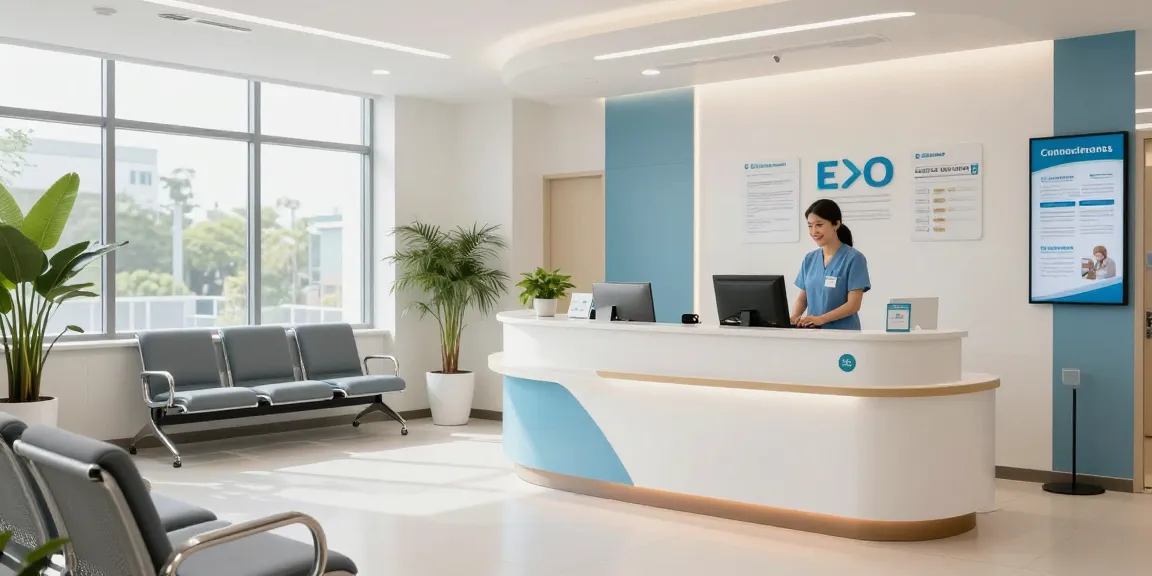 Out-of-state medical care ACA coverage explained in a modern health clinic setting with healthcare professionals assisting patients.