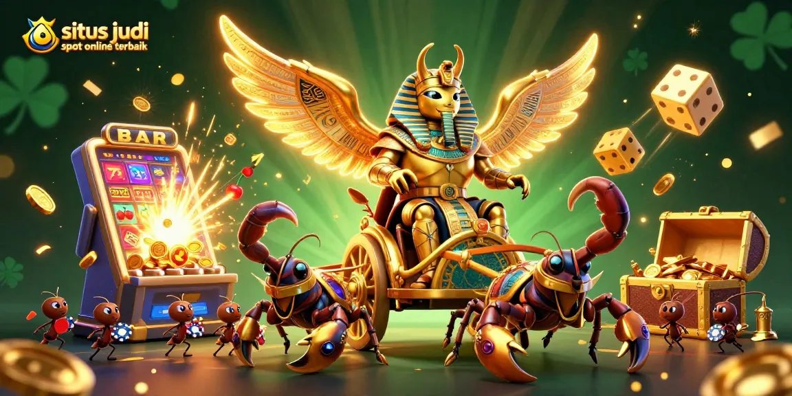 Menangkan jackpot di situs judi slot online terbaik dengan mesin slot yang memukau dan penghargaan besar!