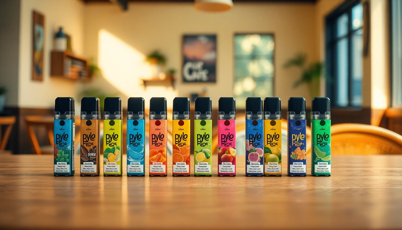 Explore delicious pyne pod flavors showcased in a vibrant café setting with bright lighting.