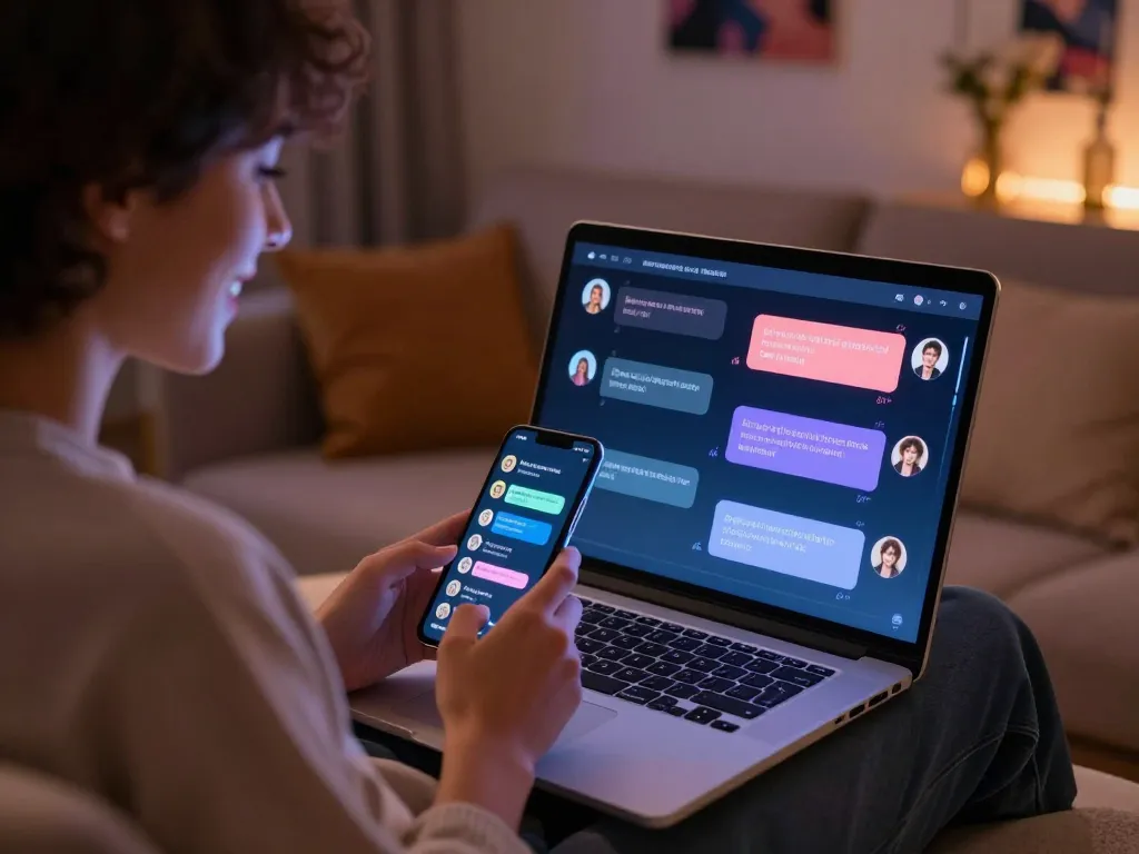 Engaging nsfw ai chat experience with modern technology and inviting ambiance.