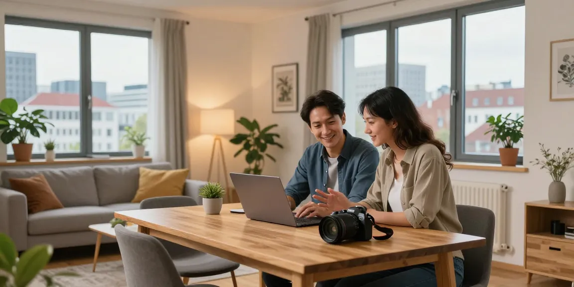 Monteurwohnung Hannover – Gemütliches Apartment in Hannover mit professionellem Team, das Mietoptionen bespricht.