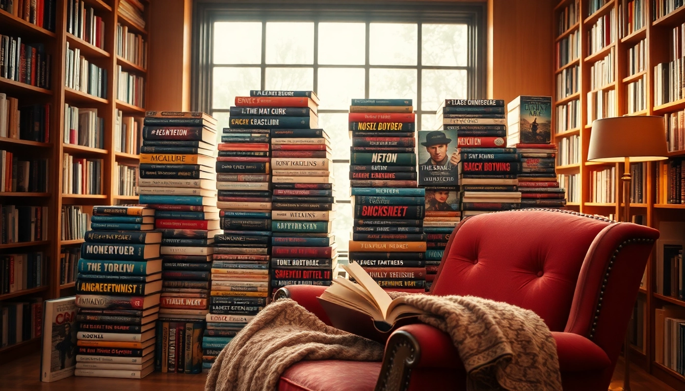 Discover enthralling novels that are even better than Jack Reacher in an inviting library.