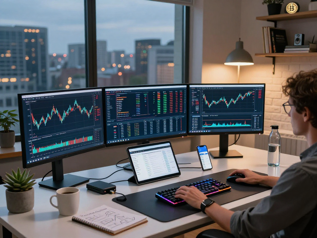 MetaTrader 5 官网提供的数字货币交易平台，结合专业图表分析和自动化交易选项。