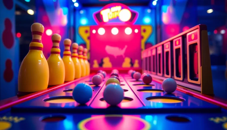 Menyaksikan slot plinko saat bola jatuh melalui papan yang penuh warna dan dinamis.