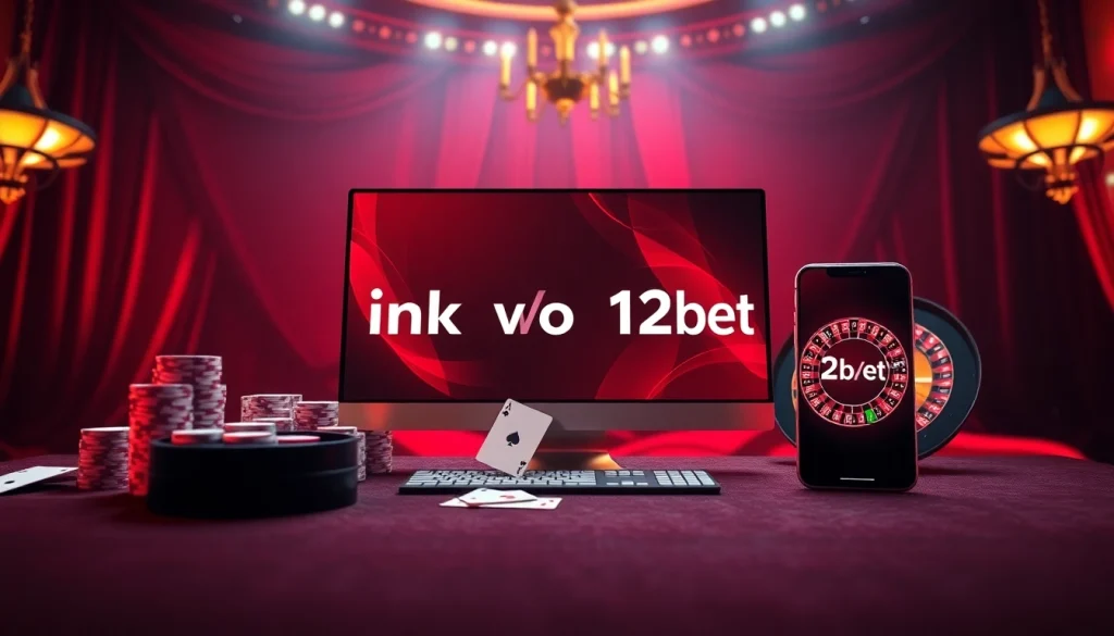 Experience thrilling gameplay by accessing ink vao 12bet on various devices amidst vibrant casino elements.