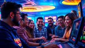 Experience the thrill of Kode4d slot gaming with friends at a modern online casino.