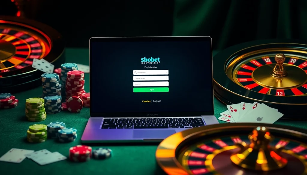 Engage with sbobet login for thrilling betting experiences at online casinos.