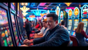 Menangkan slot depo 1000 dengan pemain bersemangat di kasino yang ramai