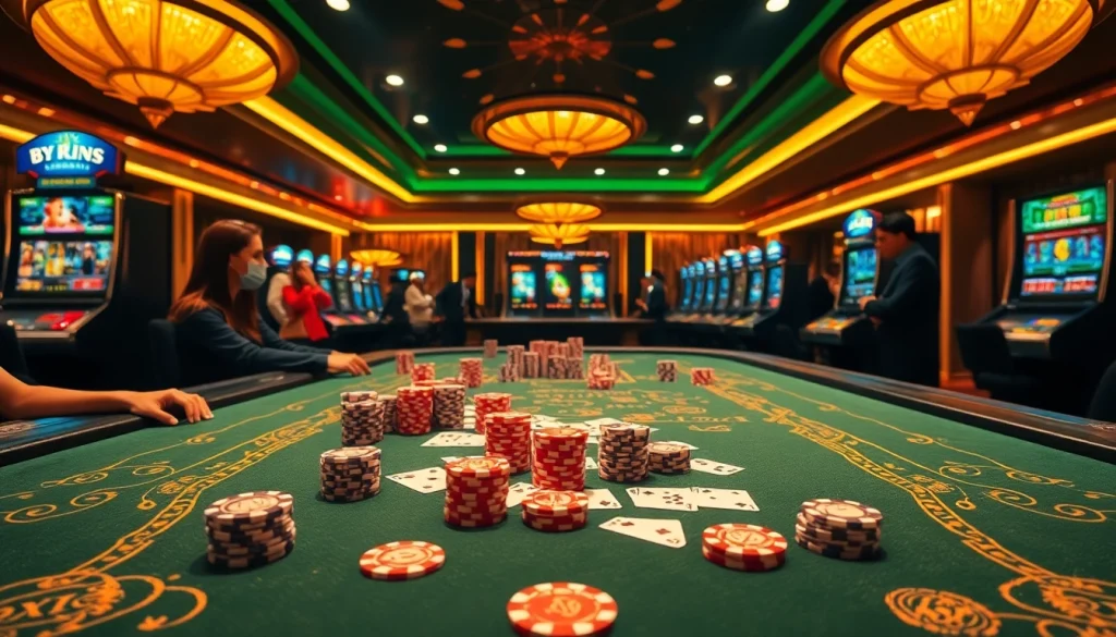 Experience high-stakes poker at BK8 with vibrant graphics and thrilling gaming moments.