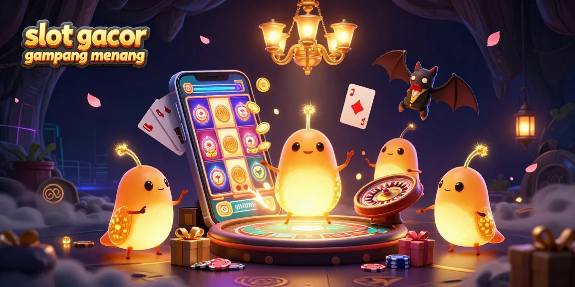 Experience exciting gameplay with slot gacor gampang menang in a vibrant casino scene.