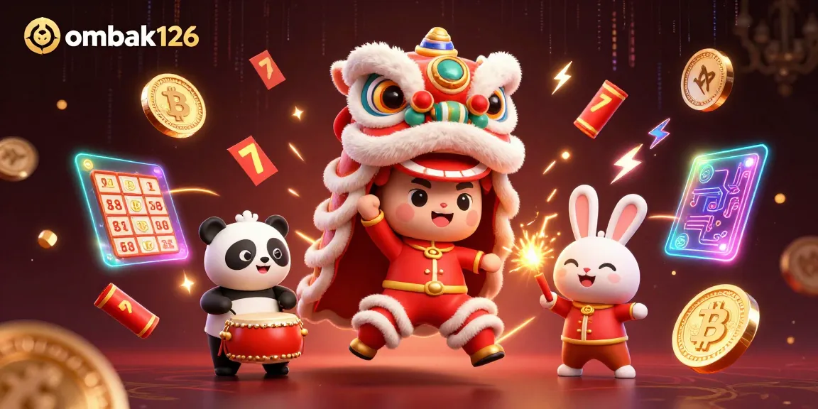 Experience thrilling winning moments with ombak126 as vibrant characters bring luck to the game.