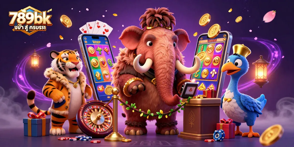 Experience the excitement of 789bk com เข้า สู่ ระบบ featuring colorful slot games and a vibrant casino atmosphere.